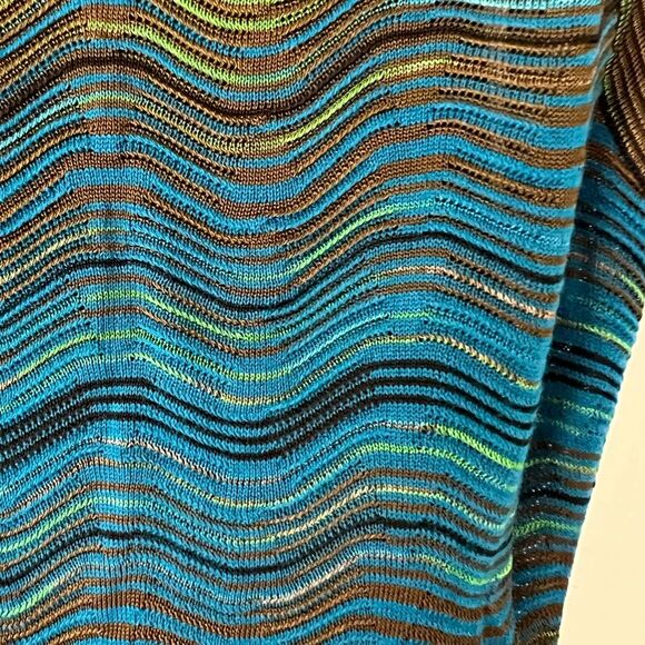 M Missoni multi color sleeves crochet dress - Picture 6 of 8